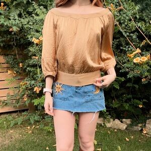 vintage guess silk top